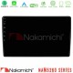Nakamichi NAM5260 Series 4Core Android13 4+64GB Fiat Panda 2003-2012 Navigation Multimedia Tablet 9" Με Carplay & Android Auto