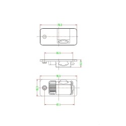 Bizzar Audi A4 (B6/B7) Κάμερα Οπισθοπορείας