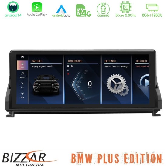 Bizzar Plus Edition BMW Z4 E89 Android14 8Core (8+128GB) Navigation Multimedia 10.25" HD Anti-reflection Bizzar Plus Edition BMW Z4 E89 Android14 8Core (8+128GB) Navigation Multimedia 10.25" HD Anti-reflection