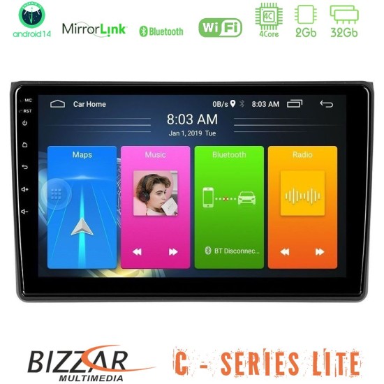 Bizzar C Series Lite 4Core Android14 2+32GB Audi A4 B7 Navigation Multimedia Tablet 9" Bizzar C Series Lite 4Core Android14 2+32GB Audi A4 B7 Navigation Multimedia Tablet 9"