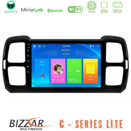 Bizzar C Series Lite 4Core Android14 2+32GB Citroen DS5 Aircross 2017-2021 Navigation Multimedia Tablet 9" Bizzar C Series Lite 4Core Android14 2+32GB Citroen DS5 Aircross 2017-2021 Navigation Multimedia Tablet 9"