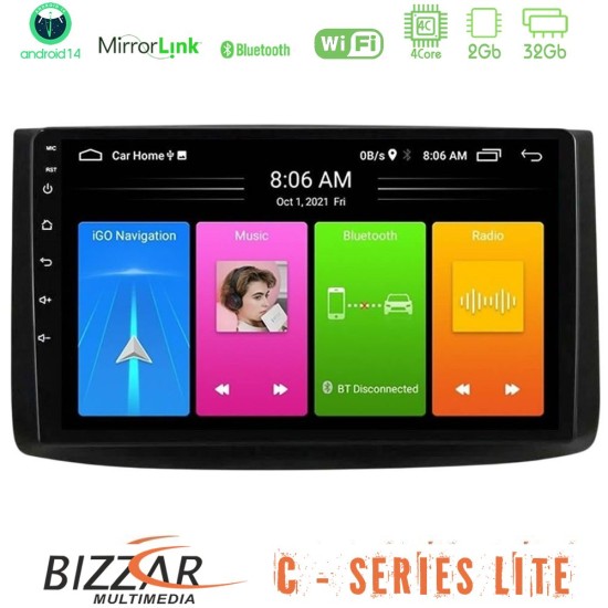 Bizzar C Series Lite 4Core Android14 2+32GB Chevrolet Aveo 2006-2010 Navigation Multimedia Tablet 9" Bizzar C Series Lite 4Core Android14 2+32GB Chevrolet Aveo 2006-2010 Navigation Multimedia Tablet 9"