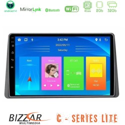Bizzar C Series Lite 4Core Android14 2+32GB  Renault Arkana 2019-> Navigation Multimedia Tablet 10"