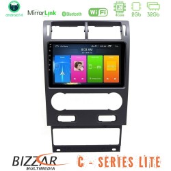 Bizzar C Series Lite 4Core Android14 2+32GB  Ford Mondeo 2004-2007 Navigation Multimedia Tablet 9"