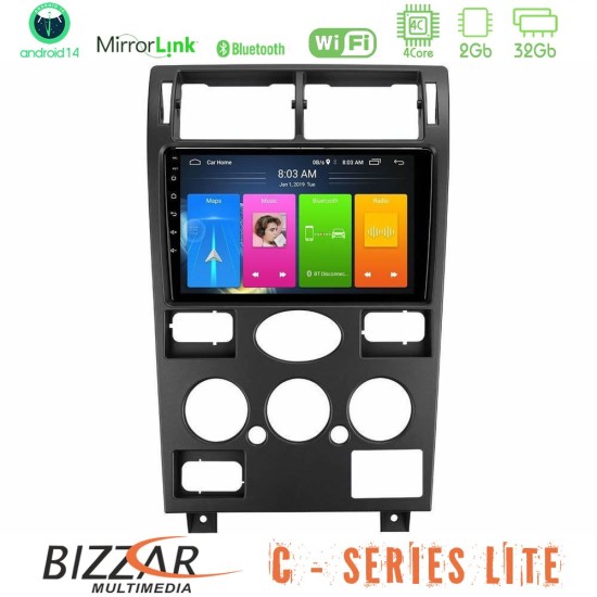 Bizzar C Series Lite 4Core Android14 2+32GB Ford Mondeo 2001-2004 Navigation Multimedia Tablet 9" Bizzar C Series Lite 4Core Android14 2+32GB Ford Mondeo 2001-2004 Navigation Multimedia Tablet 9"