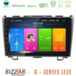 Bizzar C Series Lite 4Core Android14 2+32GB  Honda CRV Navigation Multimedia Tablet 9"