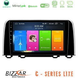 Bizzar C Series Lite 4Core Android14 2+32GB  Honda CR-V 2019-> Navigation Multimedia Tablet 10"