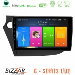 Bizzar C Series Lite 4Core Android14 2+32GB  Honda Insight 2009-2015 Navigation Multimedia Tablet 9"