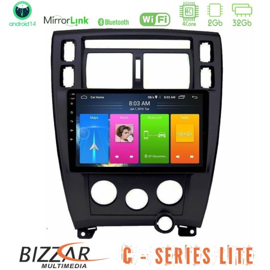 Bizzar C Series Lite 4Core Android14 2+32GB Hyundai Tucson Navigation Multimedia Tablet 9" (Μαύρο) Bizzar C Series Lite 4Core Android14 2+32GB Hyundai Tucson Navigation Multimedia Tablet 9" (Μαύρο)