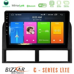 Bizzar C Series Lite 4Core Android14 2+32GB  Jeep Grand Cherokee 1999-2004 Navigation Multimedia Tablet 9"