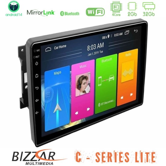 Bizzar C Series Lite 4Core Android14 2+32GB Chrysler / Dodge / Jeep Navigation Multimedia Tablet 10" Bizzar C Series Lite 4Core Android14 2+32GB Chrysler / Dodge / Jeep Navigation Multimedia Tablet 10"