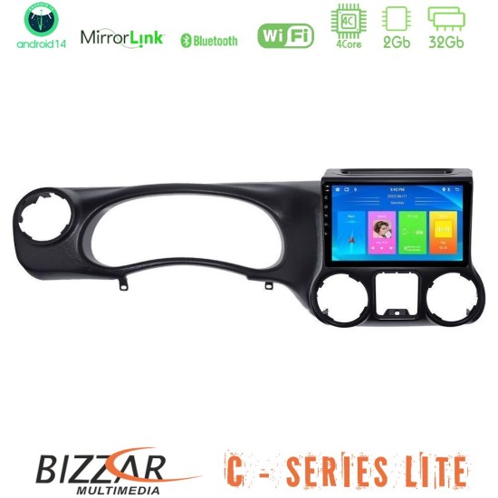 Bizzar C Series Lite 4Core Android14 2+32GB Jeep Wrangler 2011-2014 Navigation Multimedia Tablet 10" Bizzar C Series Lite 4Core Android14 2+32GB Jeep Wrangler 2011-2014 Navigation Multimedia Tablet 10"