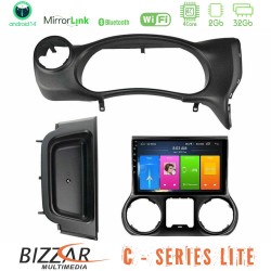 Bizzar C Series Lite 4Core Android14 2+32GB  Jeep Wrangler 2014-2017 Navigation Multimedia Tablet 10"