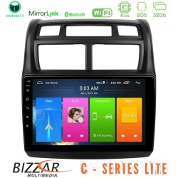 Bizzar C Series Lite 4Core Android14 2+32GB  Kia Sportage 2008-2011 Navigation Multimedia Tablet 9"