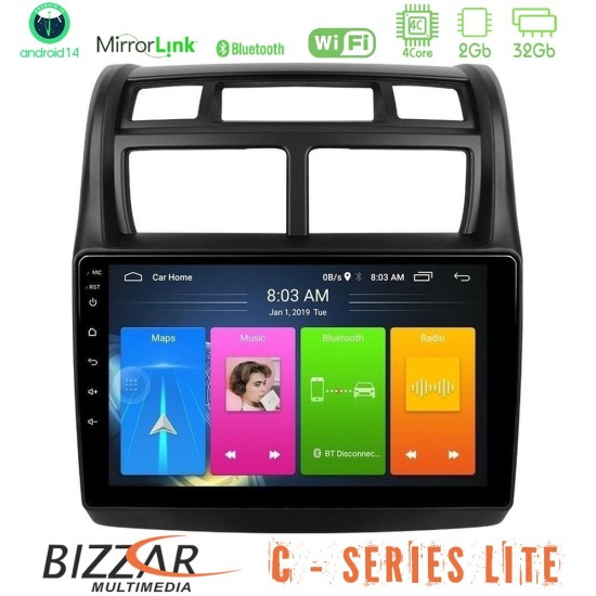 Bizzar C Series Lite 4Core Android14 2+32GB Kia Sportage 2008-2011 Navigation Multimedia Tablet 9" Bizzar C Series Lite 4Core Android14 2+32GB Kia Sportage 2008-2011 Navigation Multimedia Tablet 9"