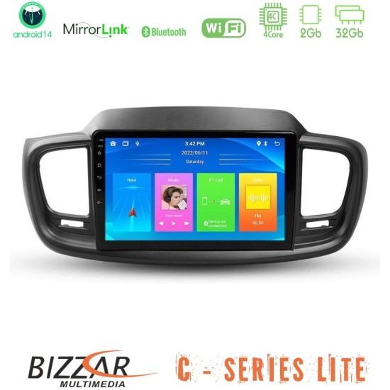 Bizzar C Series Lite 4Core Android14 2+32GB Kia Sorento 2018-2021 Navigation Multimedia Tablet 9" Bizzar C Series Lite 4Core Android14 2+32GB Kia Sorento 2018-2021 Navigation Multimedia Tablet 9"