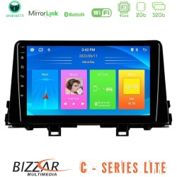 Bizzar C Series Lite 4Core Android14 2+32GB  Kia Picanto 2017-2021 Navigation Multimedia Tablet 9"
