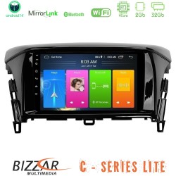 Bizzar C Series Lite 4Core Android14 2+32GB  Mitsubishi Eclipse Cross Navigation Multimedia Tablet 9"