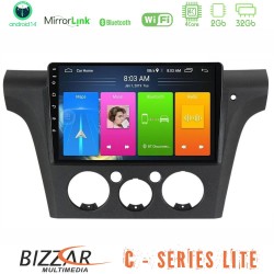 Bizzar C Series Lite 4Core Android14 2+32GB Mitsubishi Outlander 2002 – 2007 Navigation Multimedia Tablet 9"