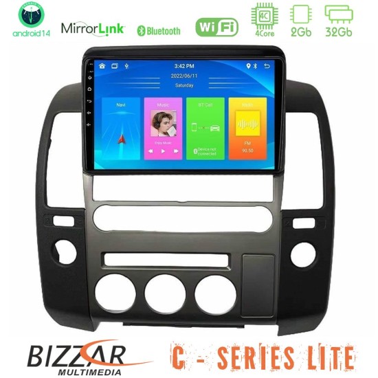 Bizzar C Series Lite 4Core Android14 2+32GB Nissan Navara D40 2006-2012 (με εργ.οθόνη) Navigation Multimedia Tablet 9" Bizzar C Series Lite 4Core Android14 2+32GB Nissan Navara D40 2006-2012 (με εργ.οθόνη) Navigation Multimedia Tablet 9"