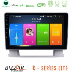 Bizzar C Series Lite 4Core Android14 2+32GB  Opel Astra J 2010-2014 Navigation Multimedia Tablet 9"