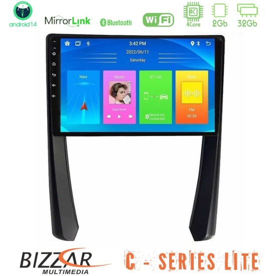 Bizzar C Series Lite 4Core Android14 2+32GB Porsche 911/Cayman/Boxster Navigation Multimedia Tablet 9" Bizzar C Series Lite 4Core Android14 2+32GB Porsche 911/Cayman/Boxster Navigation Multimedia Tablet 9"
