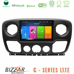Bizzar C Series Lite 4Core Android14 2+32GB Renault/Nissan/Opel Navigation Multimedia Tablet 10"