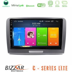 Bizzar C Series Lite 4Core Android14 2+32GB  Skoda Superb 2008-2015 Navigation Multimedia Tablet 9"