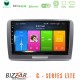 Bizzar C Series Lite 4Core Android14 2+32GB  Skoda Superb 2008-2015 Navigation Multimedia Tablet 9"