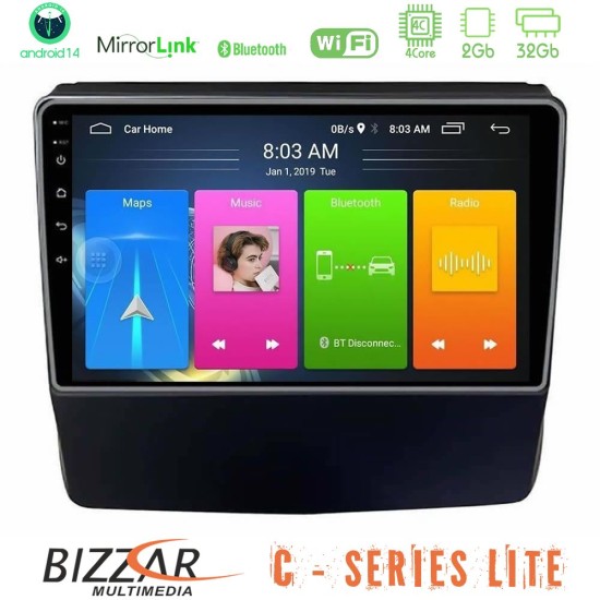 Bizzar C Series Lite 4Core Android14 2+32GB Subaru Forester/Impreza 2018-2021 Navigation Multimedia Tablet 9" Bizzar C Series Lite 4Core Android14 2+32GB Subaru Forester/Impreza 2018-2021 Navigation Multimedia Tablet 9"