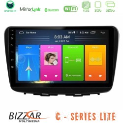 Bizzar C Series Lite 4Core Android14 2+32GB  Suzuki Baleno 2016-2021 Navigation Multimedia Tablet 9"