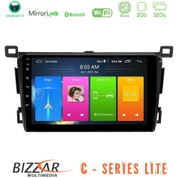 Bizzar C Series Lite 4Core Android14 2+32GB Toyota RAV4 2013-2018 Navigation Multimedia Tablet 9" Bizzar C Series Lite 4Core Android14 2+32GB Toyota RAV4 2013-2018 Navigation Multimedia Tablet 9"
