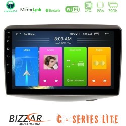 Bizzar C Series Lite 4Core Android14 2+32GB Toyota Yaris 1999 - 2006 Navigation Multimedia Tablet 9" Bizzar C Series Lite 4Core Android14 2+32GB Toyota Yaris 1999 - 2006 Navigation Multimedia Tablet 9"