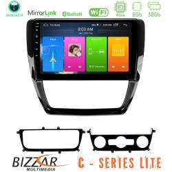 Bizzar C Series Lite 4Core Android14 2+32GB  VW Jetta Navigation Multimedia Tablet 10"