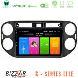 Bizzar C Series Lite 4Core Android14 2+32GB VW Tiguan Navigation Multimedia Tablet 9" (23mm alarm button) Bizzar C Series Lite 4Core Android14 2+32GB VW Tiguan Navigation Multimedia Tablet 9" (23mm alarm button)