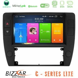 Bizzar C Series Lite 4Core Android14 2+32GB  VW Passat B5 2001-2005 Navigation Multimedia Tablet 9"