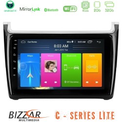Bizzar C Series Lite 4Core Android14 2+32GB Vw Polo Navigation Multimedia Tablet 9" Bizzar C Series Lite 4Core Android14 2+32GB Vw Polo Navigation Multimedia Tablet 9"