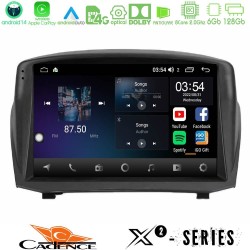 Cadence X2 Series 8Core Android14 6+128GB Ford Fiesta 2008-2012 Navigation Multimedia Tablet 9" (Oem Style) Cadence X2 Series 8Core Android14 6+128GB Ford Fiesta 2008-2012 Navigation Multimedia Tablet 9" (Oem Style)