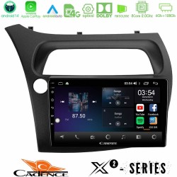 Cadence X2 Series 8Core Android14 6+128GB Honda Civic Hatchback 2006-2011 Navigation Multimedia Tablet 9"
