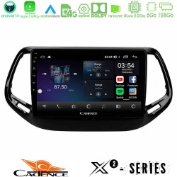 Cadence X2 Series 8Core Android14 6+128GB  Jeep Compass 2017> Navigation Multimedia Tablet 10"