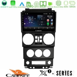 Cadence X2 Series 8Core Android14 6+128GB  Jeep Wrangler 2008-2010 Navigation Multimedia Tablet 9"