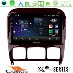 Cadence X2 Series 8Core Android14 6+128GB  Mercedes S Class 1999-2004 (W220) Navigation Multimedia Tablet 9"