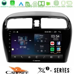 Cadence X2 Series 8Core Android14 6+128GB  Mitsubishi Space Star 2013-2016 Navigation Multimedia Tablet 9"