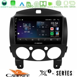 Cadence X2 Series 8Core Android14 6+128GB  Mazda 2 2008-2014 Navigation Multimedia Tablet 9"