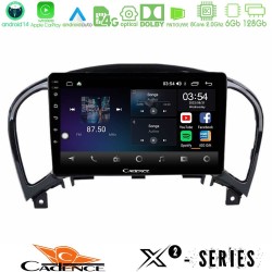 Cadence X2 Series 8Core Android14 6+128GB  Nissan Juke Navigation Multimedia Tablet 9"