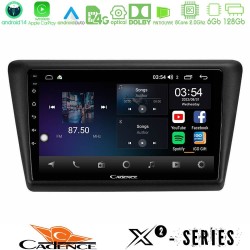 Cadence X2 Series 8Core Android14 6+128GB  Skoda Rapid 2013-2017 Navigation Multimedia Tablet 9"