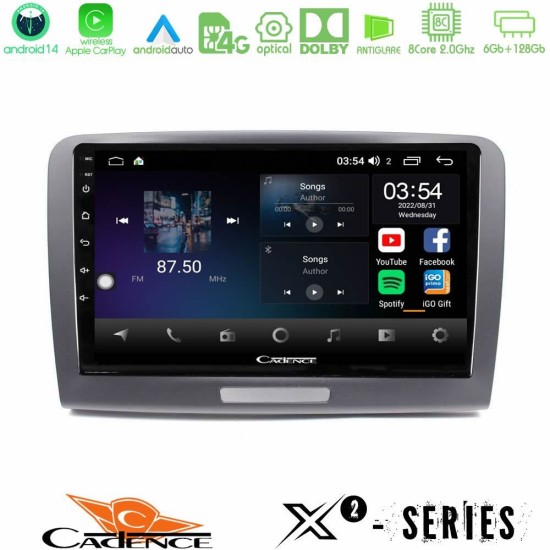 Cadence X2 Series 8Core Android14 6+128GB  Skoda Superb 2008-2015 Navigation Multimedia Tablet 9"