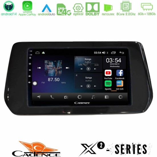 Cadence X2 Series 8Core Android14 6+128GB  Suzuki Swift 2024-> Navigation Multimedia Tablet 9"