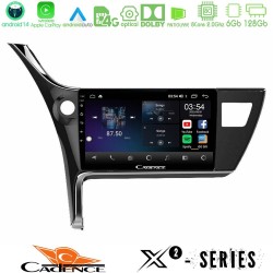 Cadence X2 Series 8Core Android14 6+128GB  Toyota Corolla 2017-2018 Navigation Multimedia Tablet 10"