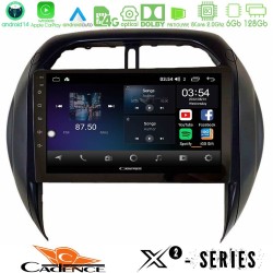 Cadence X2 Series 8Core Android14 6+128GB  Toyota RAV4 2001-2005 (Auto A/C) Navigation Multimedia Tablet 9"